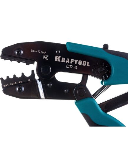 Пресс-клещи CP-4 для медных наконечников и гильз 0.5 - 10 мм2 KRAFTOOL 45461-4, фото , изображение 6 - Метэкс