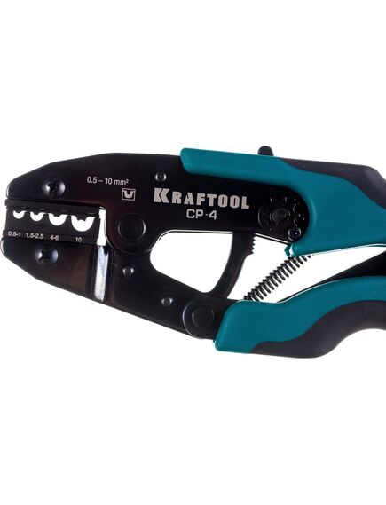 Пресс-клещи CP-4 для медных наконечников и гильз 0.5 - 10 мм2 KRAFTOOL 45461-4, фото , изображение 7 - Метэкс