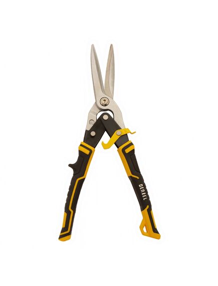 Ножницы по металлу 315 мм прямой проходной рез трехкомпонентные рукоятки DENZEL 78373, фото , изображение 3 - Метэкс