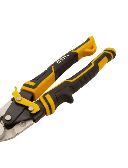 Ножницы по металлу 315 мм прямой проходной рез трехкомпонентные рукоятки DENZEL 78373, фото , изображение 5 - Метэкс