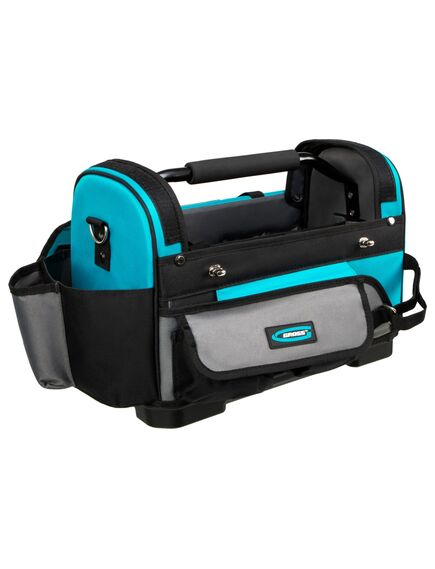 Переноска для инструмента 400х225х300 мм пластиковое дно наплечный ремень GROSS 90274, фото , изображение 9 - Метэкс