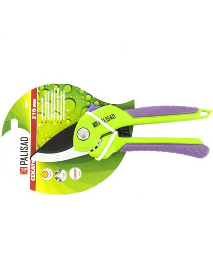 Секатор с наковальней 210 мм двухкомпонентные рукоятки PALISAD 60531, фото , изображение 3 - Метэкс