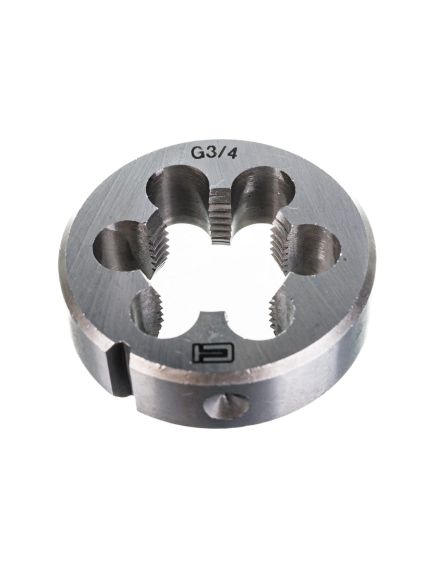 Плашка трубная G 3/4" 9ХС СИБРТЕХ 77134, фото , изображение 2 - Метэкс