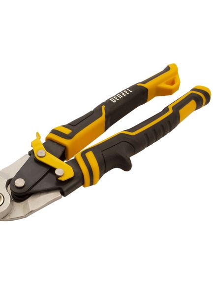 Ножницы по металлу 270 мм прямой рез трехкомпонентные рукоятки DENZEL 78370, фото , изображение 4 - Метэкс