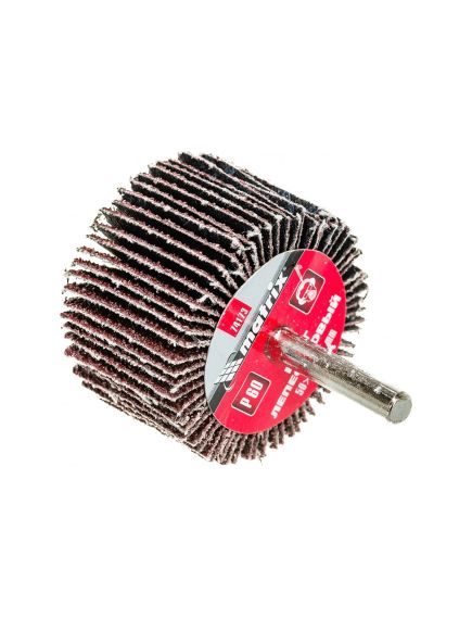 Круг лепестковый для дрели 50х30х6мм P60 MATRIX 74173, фото , изображение 2 - Метэкс