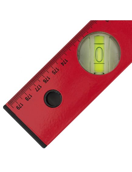 Уровень алюминиевый 1800 мм 3 глазка линейка MTX 332389, фото , изображение 3 - Метэкс