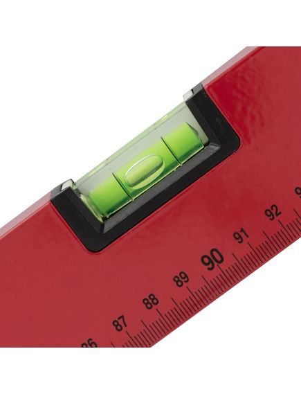 Уровень алюминиевый 1800 мм 3 глазка линейка MTX 332389, фото , изображение 4 - Метэкс