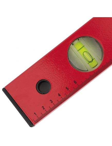 Уровень алюминиевый 1800 мм 3 глазка линейка MTX 332389, фото , изображение 5 - Метэкс