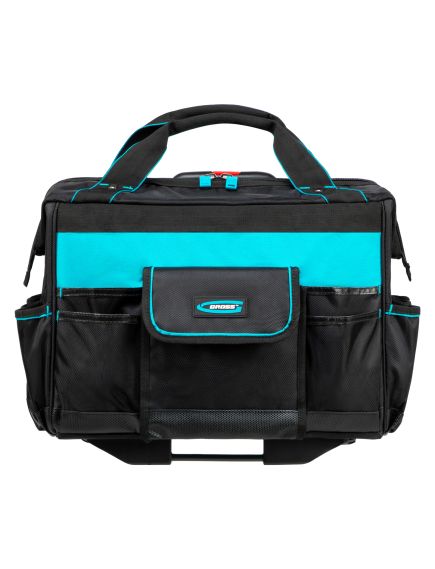 Сумка для инструмента 460х240х340 мм выдвижная рукоятка, колеса GROSS 90277, фото , изображение 3 - Метэкс