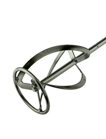 Насадка для миксера для тяжелых растворов 120 х 590 мм хвостовик резьба М14 СИБРТЕХ 848947, фото , изображение 3 - Метэкс