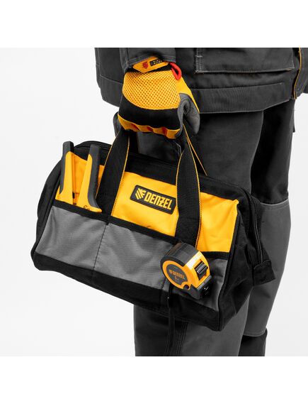 Сумка для инструмента 305х190х195 мм 14 карманов DENZEL 90292, фото , изображение 11 - Метэкс