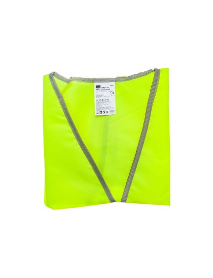 Жилет сигнальный желтый размер XXL СИБРТЕХ 89516, фото , изображение 4 - Метэкс