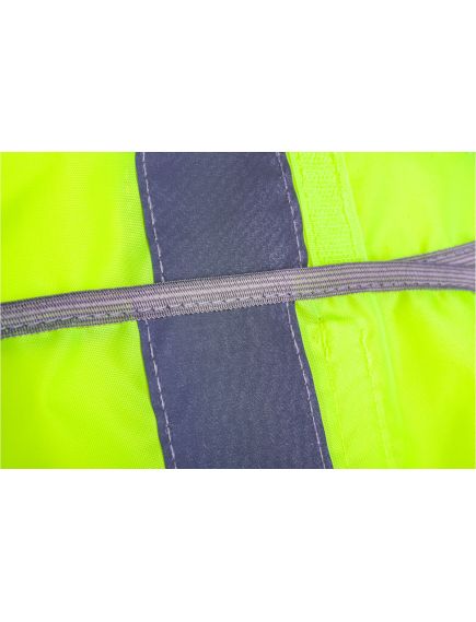 Жилет сигнальный желтый размер XXL СИБРТЕХ 89516, фото , изображение 5 - Метэкс