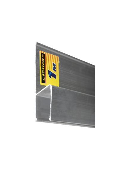 Правило алюминиевое h-образный профиль L-1,0 м STAYER 10745-1.0, фото , изображение 3 - Метэкс