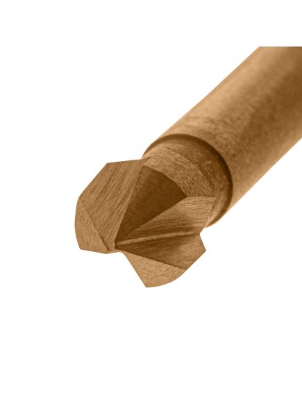 Зенковка конусная под М3 цилиндрический хвостовик DENZEL 72301, фото , изображение 2 - Метэкс