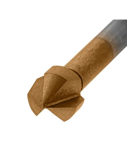 Зенковка конусная под М5 цилиндрический хвостовик DENZEL 72305, фото , изображение 2 - Метэкс