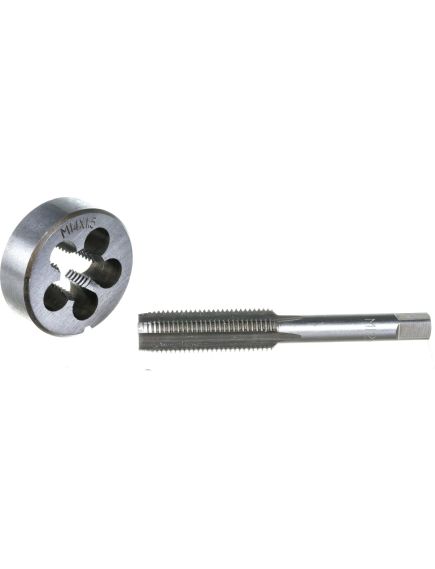 Набор метчиков и плашек М2-М18 110 шт металлический кейс MATRIX 773110, фото , изображение 6 - Метэкс