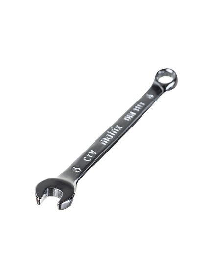 Набор ключей комбинированных 6-17 мм 6 шт полированный хром MATRIX 15414, фото , изображение 3 - Метэкс