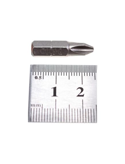 Бита PH2 х 25 мм 2 шт FELO 02202036, фото , изображение 4 - Метэкс