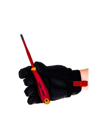 Отвертка диэлектрическая PZ2 +/- 100 мм до 1000 В E-SLIM Ergonic FELO 41729390, фото , изображение 3 - Метэкс
