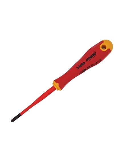 Отвертка диэлектрическая PH1 +/- до 1000В E-Slim Ergonic FELO 41619290, фото , изображение 5 - Метэкс