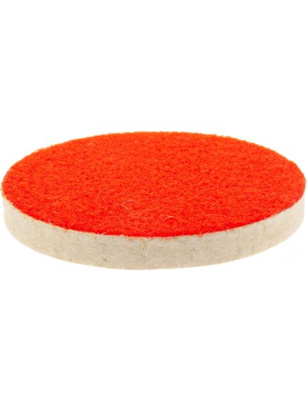 Диск полировальный из фетра "под липучку" 125 х 7 мм ЗУБР 3593-125, фото , изображение 2 - Метэкс