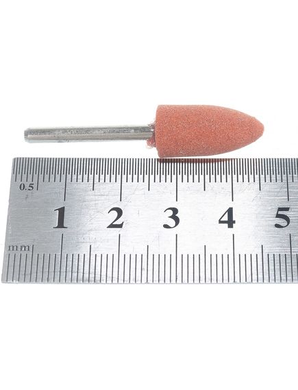 Конус абразивный шлифовальный Р120  d=9,5*19*3,2 мм 2 шт ЗУБР 35912, фото , изображение 4 - Метэкс