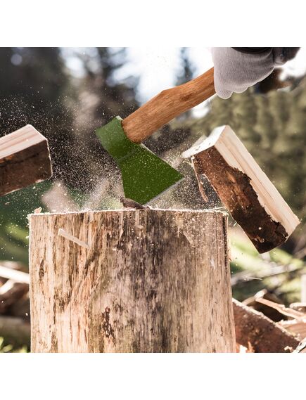 Топор кованый 800/1050 г деревянное топорище 400 мм СИБРТЕХ 21608, фото , изображение 9 - Метэкс