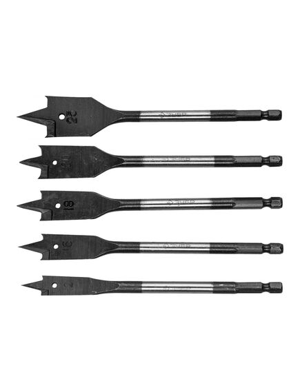 Набор сверл перовых по дереву 5 шт 12-16-18-20-25 мм ЗУБР 29505-Н5, фото , изображение 2 - Метэкс