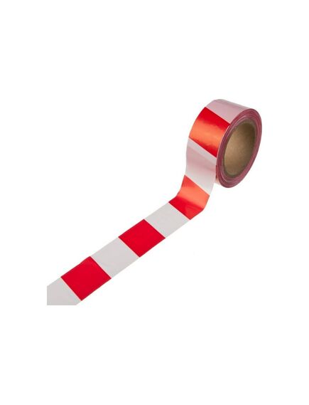 Лента сигнальная 50 мм х 200 м ЗУБР 12240-50-200, фото , изображение 2 - Метэкс