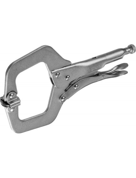 Зажим ручной 250 мм увеличенный захват STAYER 22476, фото , изображение 3 - Метэкс