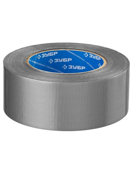 Лента клейкая армированная влагостойкая 48 мм х 45 м серебристая ЗУБР 12090-50-50, фото , изображение 3 - Метэкс
