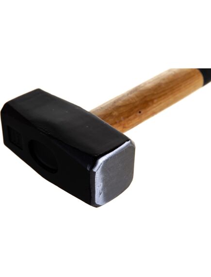 Кувалда 2000 г кованая головка деревянная рукоятка SPARTA 10909, фото , изображение 4 - Метэкс