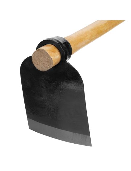 Кетмень 148 х 243 х 900 мм цельнокованый деревянный черенок СИБРТЕХ 62367, фото , изображение 4 - Метэкс