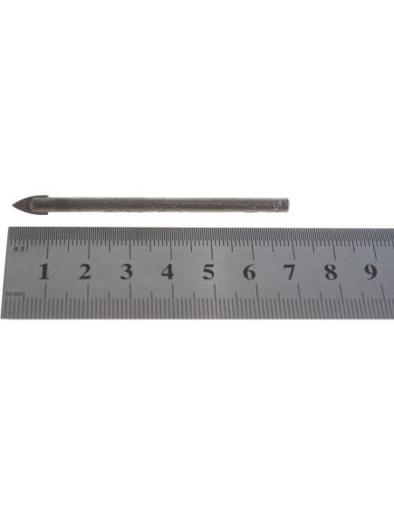 Сверло по кафелю и стеклу 5 мм цилиндрический хвостовик ГРАНИТ 133002, фото , изображение 3 - Метэкс