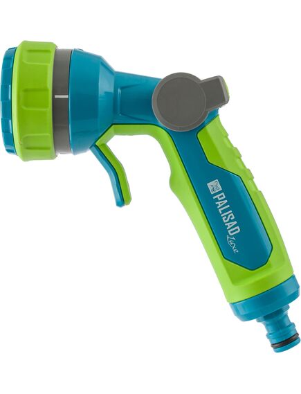 Пистолет-распылитель 4 режима плавный регулятор напора PALISAD 65147, фото , изображение 2 - Метэкс