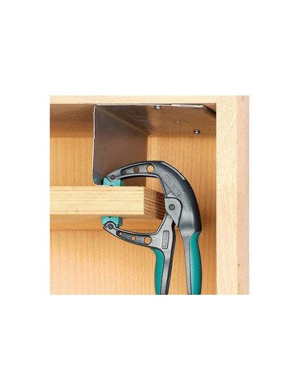 Зажим ручной пружинный 40 мм WOLFCRAFT 3626000, фото , изображение 4 - Метэкс