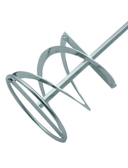 Миксер для красок и штукатурных смесей 120 х 600 мм шестигранный хвостовик 10 мм DENZEL 848467, фото , изображение 2 - Метэкс