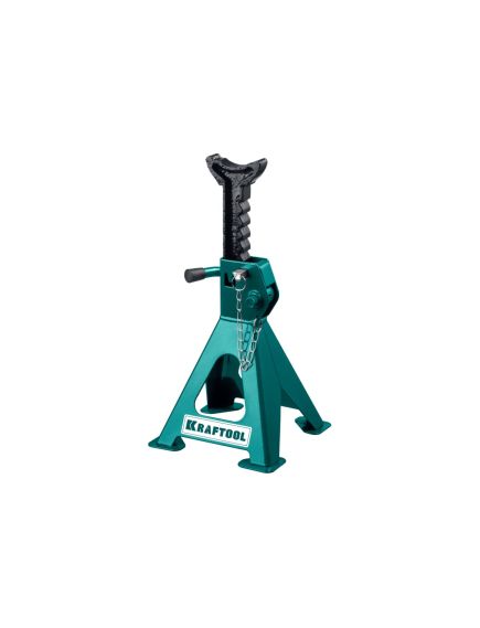 Подставка под автомобиль регулируемая 2 т h подъема 290-420 мм KRAFTOOL 43465-2, фото , изображение 5 - Метэкс