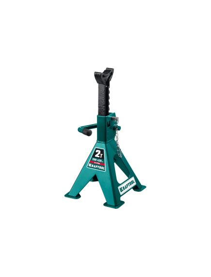 Подставка под автомобиль регулируемая 2 т h подъема 290-420 мм KRAFTOOL 43465-2, фото , изображение 7 - Метэкс