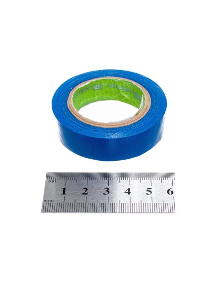 Изолента ПВХ 15 мм х 10 м синяя СИБРТЕХ 88787, фото , изображение 3 - Метэкс