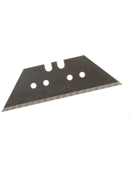 Лезвия 18 мм 5 шт трапециевидные прямые А24 ЗУБР 09712-24-5, фото , изображение 2 - Метэкс