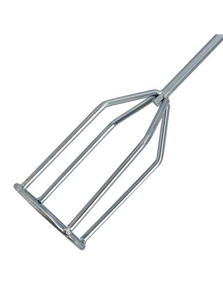 Миксер для гипсовых смесей 80 х 530 мм шестигранный хвостовик 8 мм DENZEL 848417, фото , изображение 2 - Метэкс