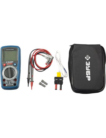 Мультиметр цифровой PRO-815-Т ЗУБР 59815-Т, фото , изображение 6 - Метэкс