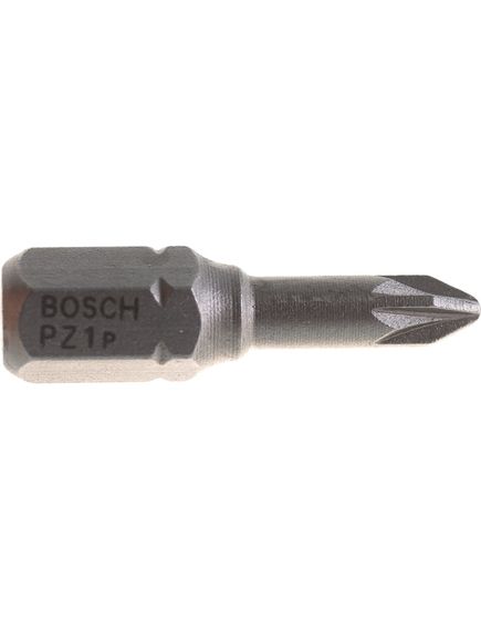 Бита PZ1 25 мм 3 шт BOSCH 2607001554, фото , изображение 2 - Метэкс