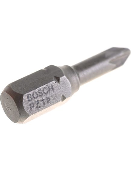 Бита PZ1 25 мм 3 шт BOSCH 2607001554, фото , изображение 4 - Метэкс
