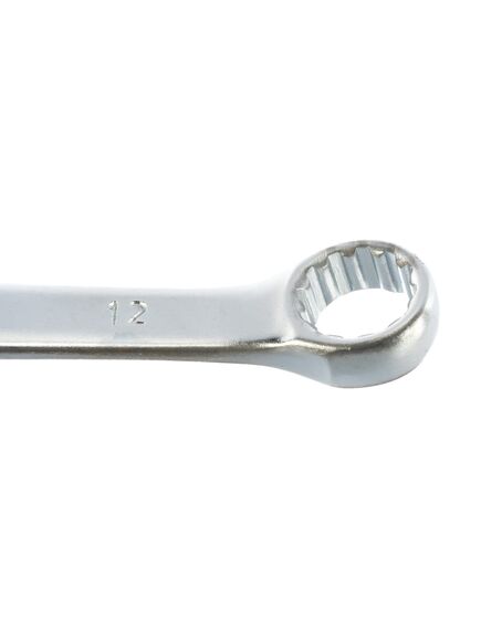 Ключ комбинированный 12 мм матовый хром STELS 15208, фото , изображение 2 - Метэкс