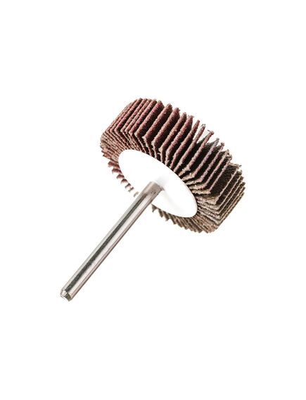 Насадка для гравера круг веерный 32x10x3.2 мм P80 ЗУБР 35934, фото , изображение 3 - Метэкс