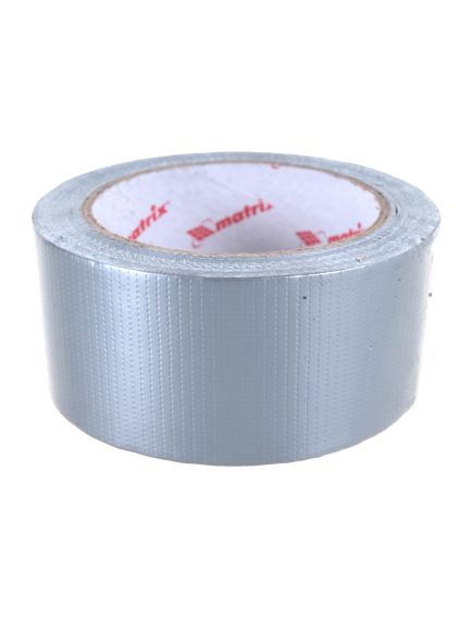 Лента армированная влагостойкая 48 мм х 25 м серебристая MATRIX 89068, фото , изображение 2 - Метэкс