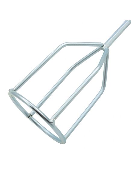 Миксер для гипсовых смесей 100 х 590 мм шестигранный хвостовик 8 мм DENZEL 848427, фото , изображение 2 - Метэкс